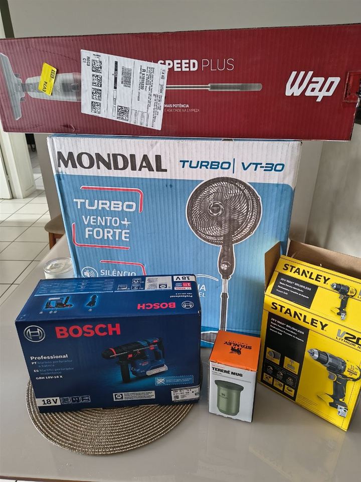 Produtos que membros compraram e receberam